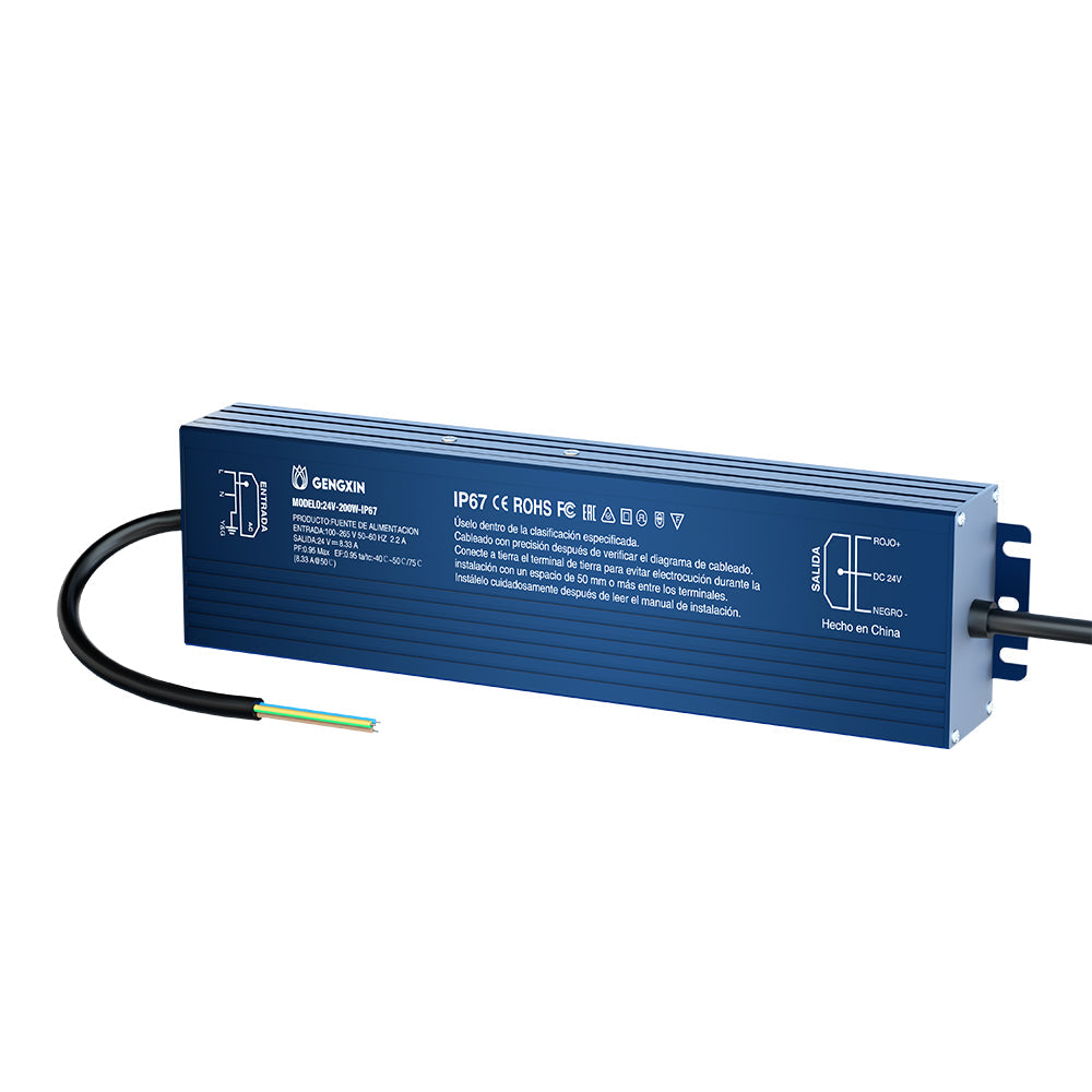 fuente impermeable exterior 12v 200w
