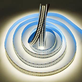 Tira led 1200 leds 5m blanco frio doble linea 24v
