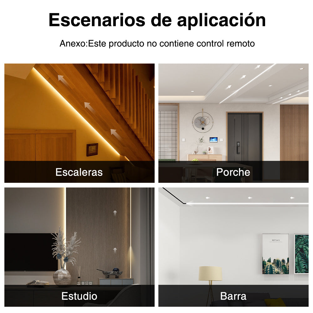 Tira de led flex 24v 2835 126p 10mts luz de flujo de agua