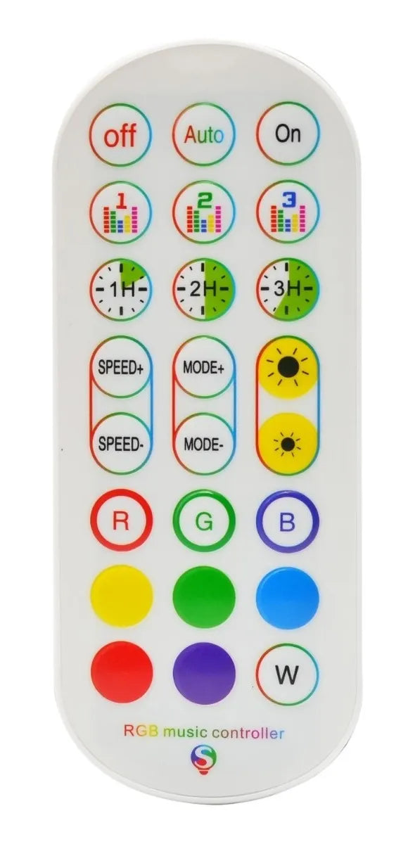 Dimmer pixel control redondo  2 salidas