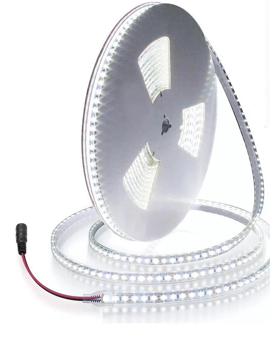 tira led 1200 leds 5m blanco frio 12v 1 linea
