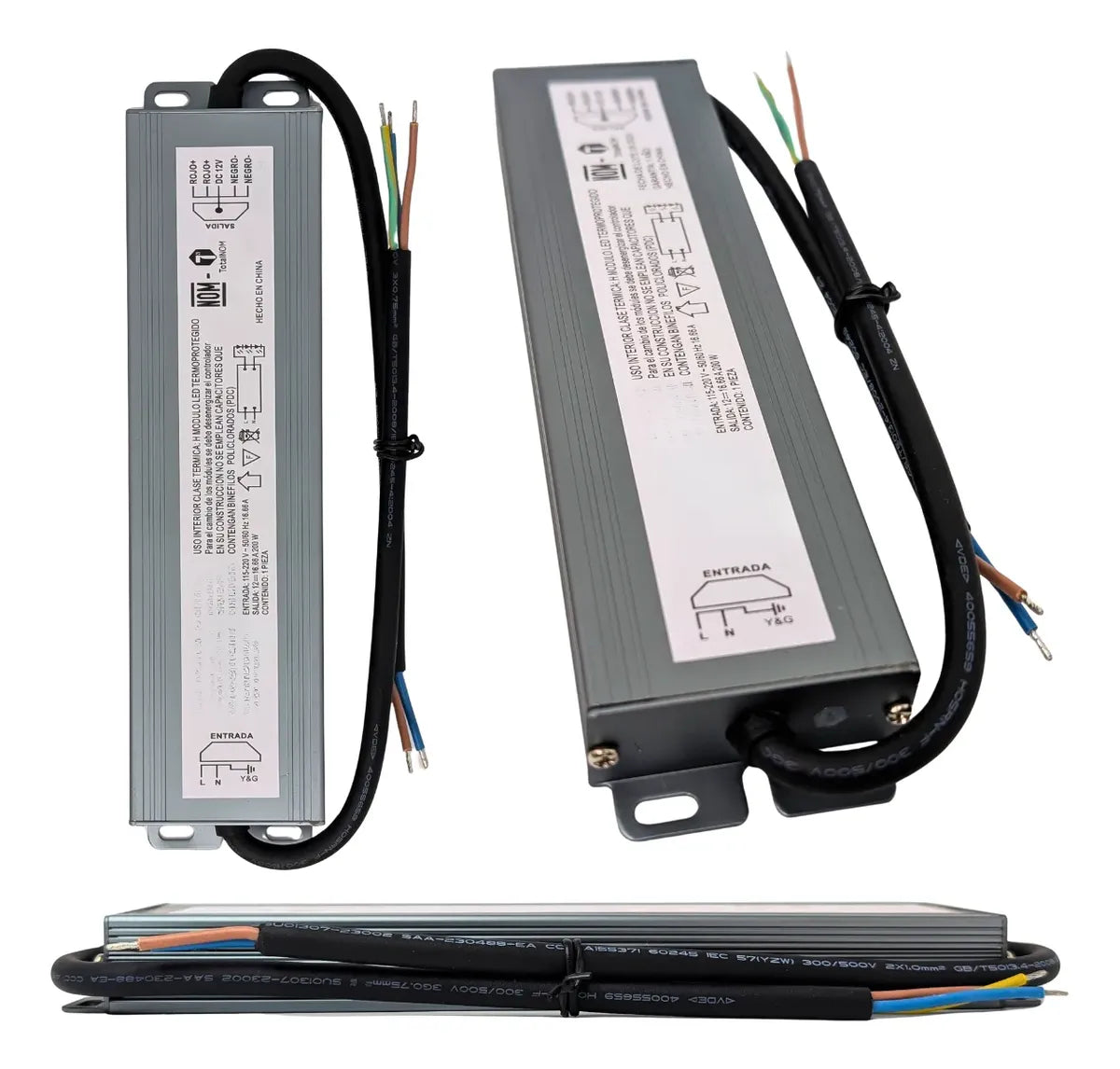 Fuente de alimentación conmutada para exterior de 200 W