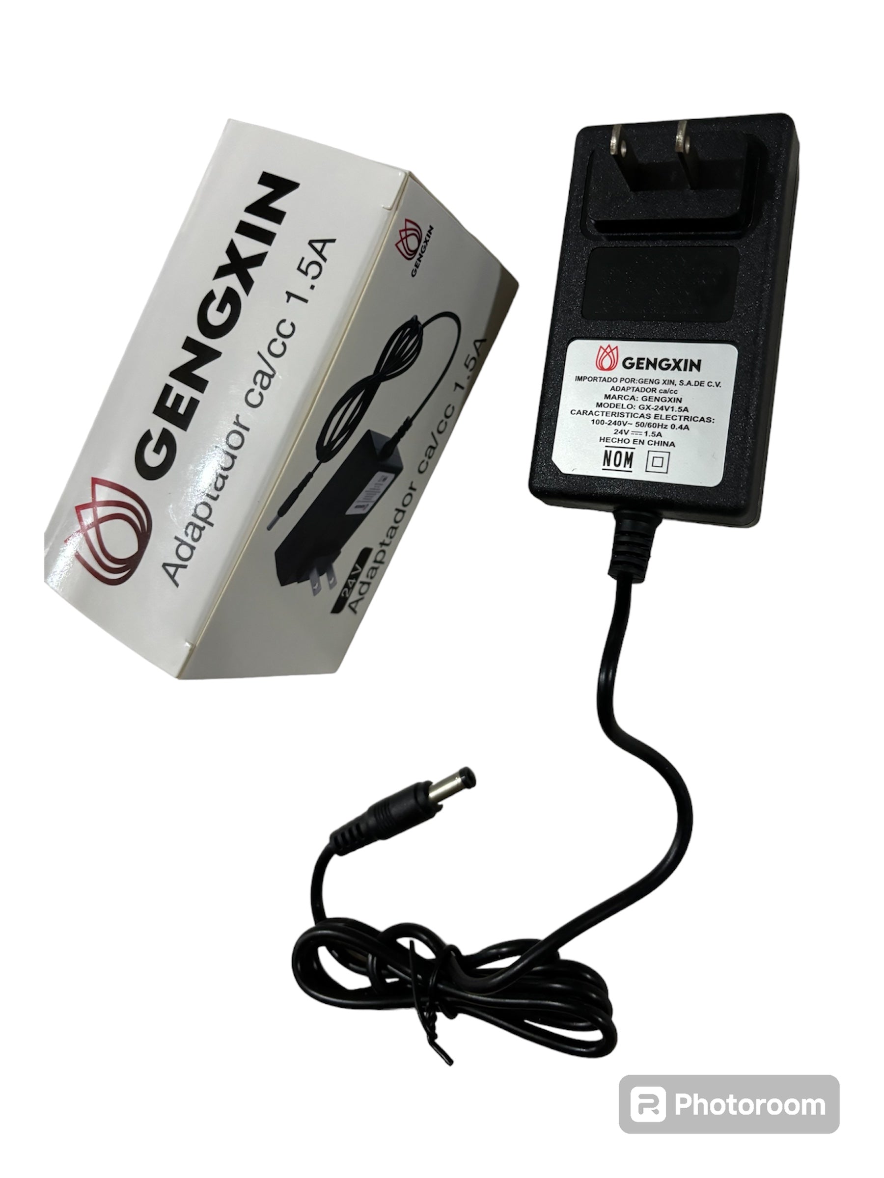 Eliminador de 24v 1.5 amp