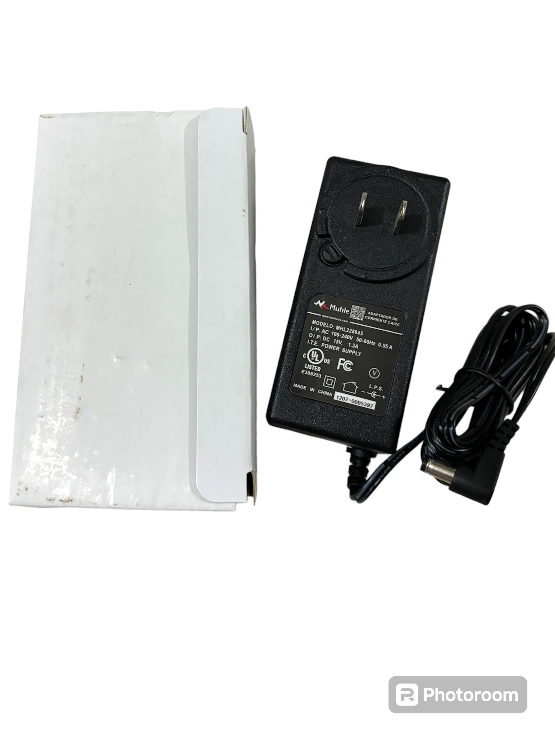 Eliminador 15v 1.5 amp