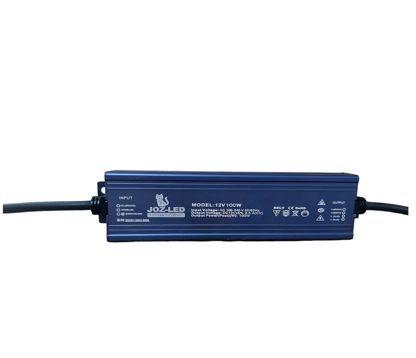 fuente para exterior 60w 12v 5amp