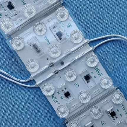 Módulo LED Cuadrado 110V Blanco Frío tira con 20 pz