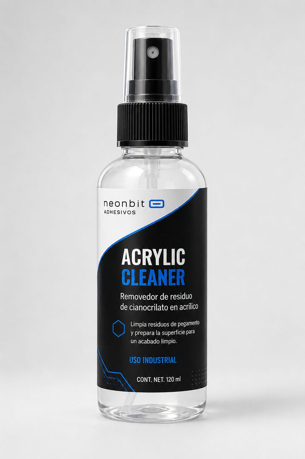 Limpiador de acrilico