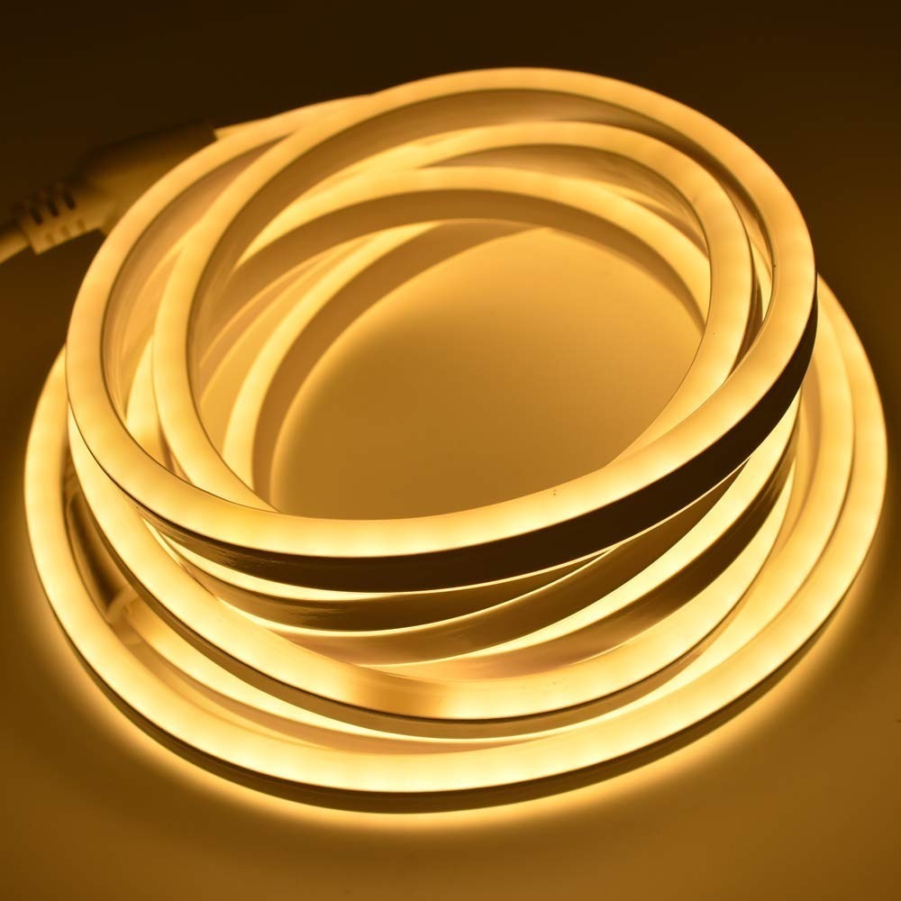 neon cuadrada 12*12  blanco calido