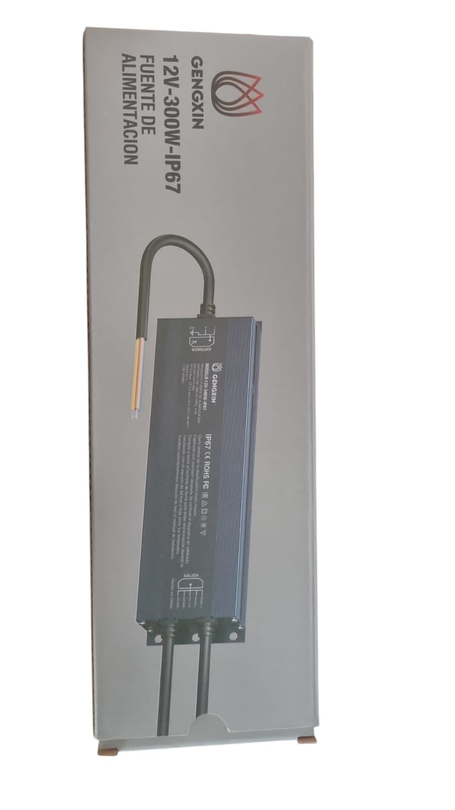 FUENTE DE ALIMENTACIÓN GENGXIN 12V 300W IP67