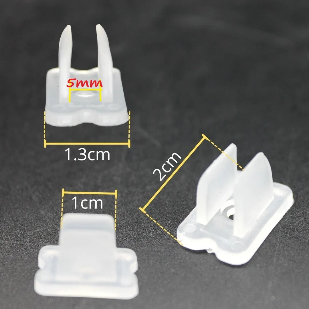 grapa para neon 8mm