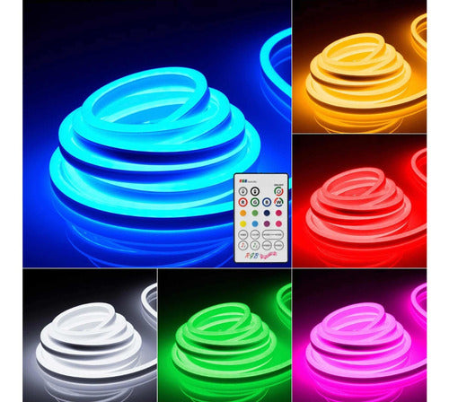 neon rgb 5 metros 12v
